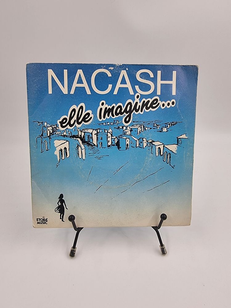 Vinyle 45 tours Nacash : Elle Imagine? avec fourreau 2 Vulbens (74)