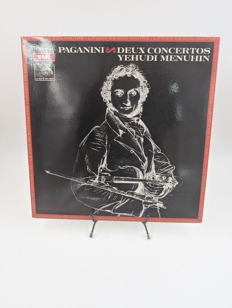 Vinyle 33 tours Paganini : Deux Concertos Yehudi Menuhin 3 Vulbens (74)