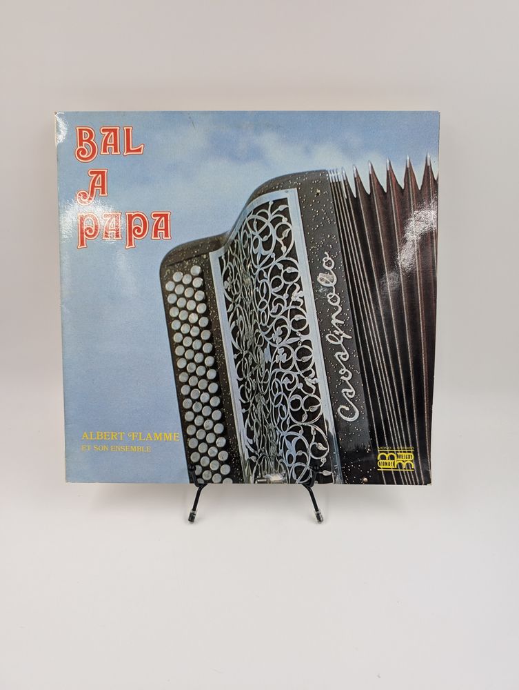 Vinyle 33 tours Bal � Papa : Albert Flamme et son Ensemble 9 Vulbens (74)