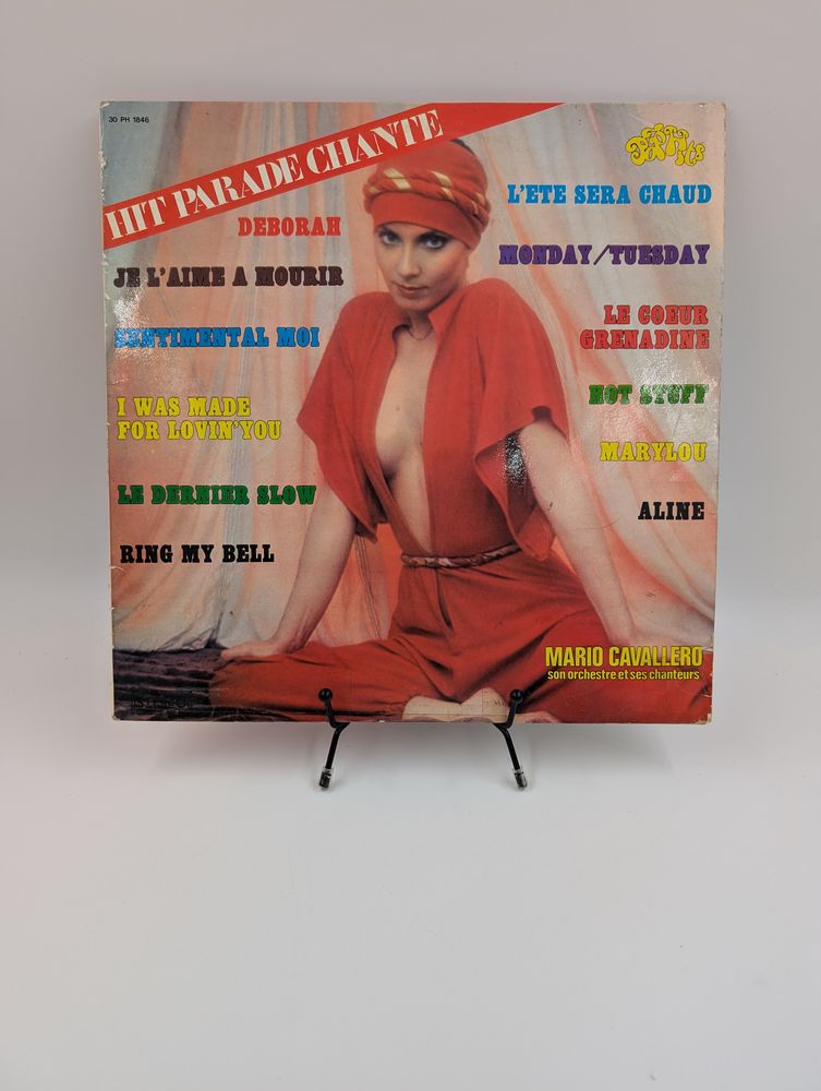 Vinyle 33 tours Hit Parade Chante Mario Cavallero  6 Vulbens (74)