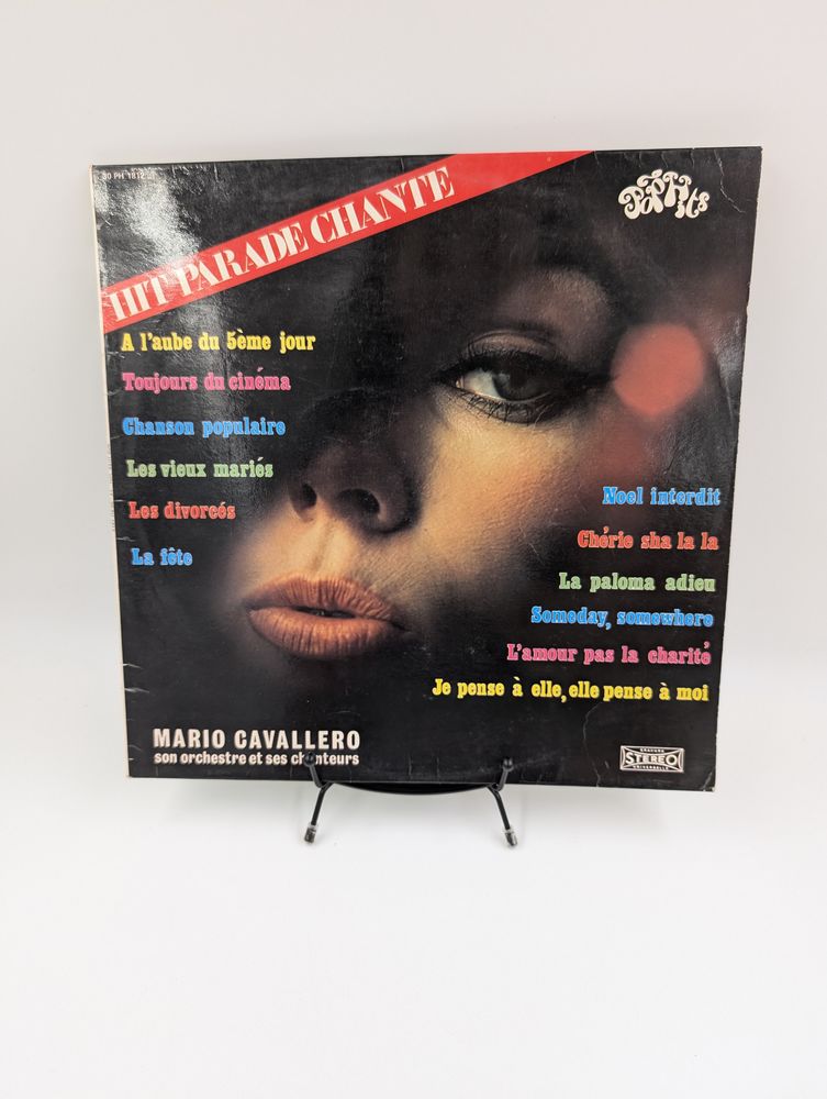 Vinyle 33 tours Hit Parade Chante Mario Cavallero A l'Aube.. 2 Vulbens (74)