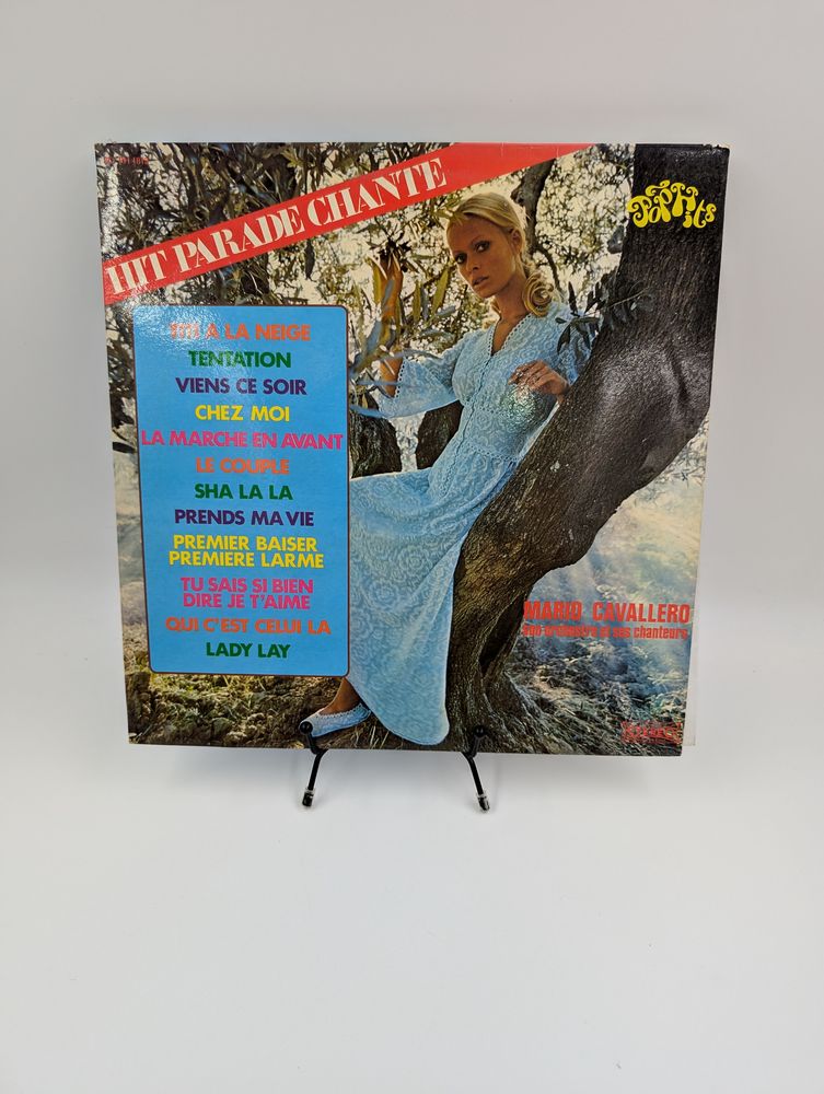 Vinyle 33 tours Hit Parade Chante Mario Cavallero (Titi...) 7 Vulbens (74)