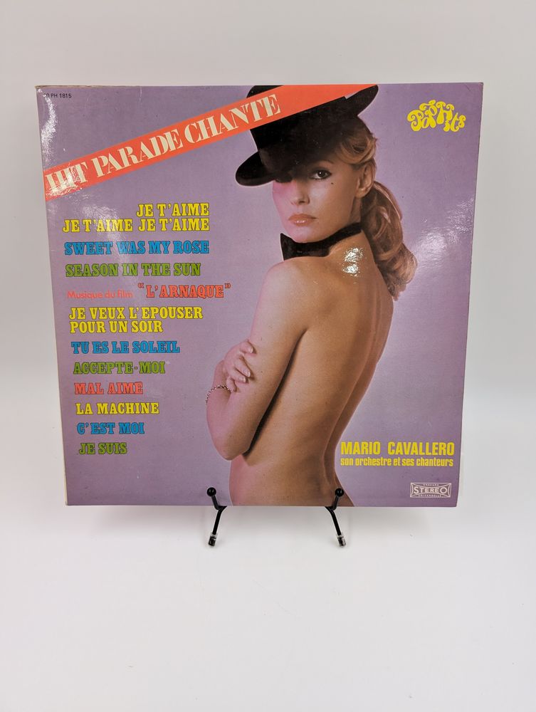 Vinyle 33 tours Hit Parade chante : Mario Cavallero 3 Vulbens (74)