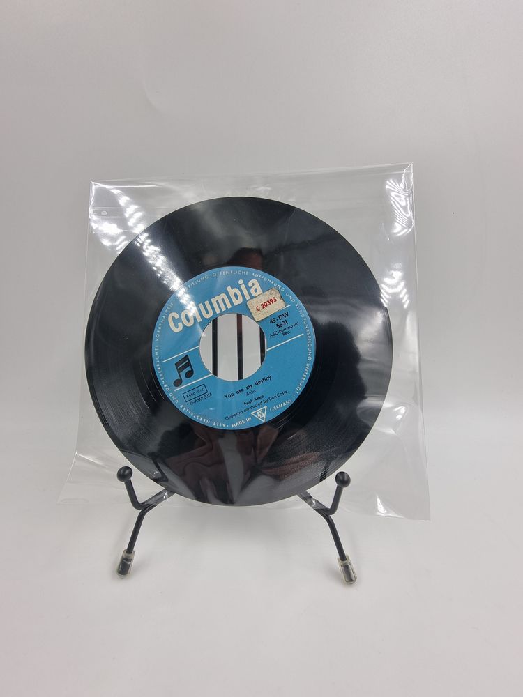 Vinyle 45 tours Paul Anka : You Are my Destiny / When I Stop 0 Vulbens (74)