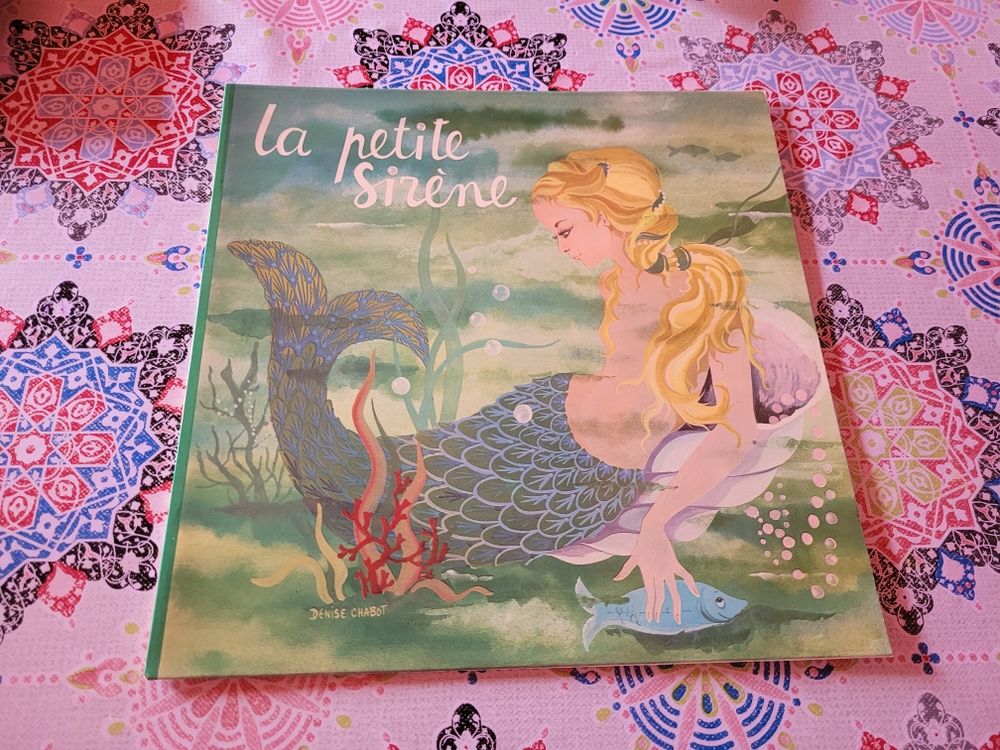 Vinyle 33 tours. La petite Sir�ne. Denise CHABOT. 10 Varennes-Saint-Sauveur (71)