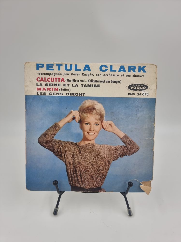 Vinyle 45 tours Petula Clark : Calcutta / La Seine et la... 2 Vulbens (74)