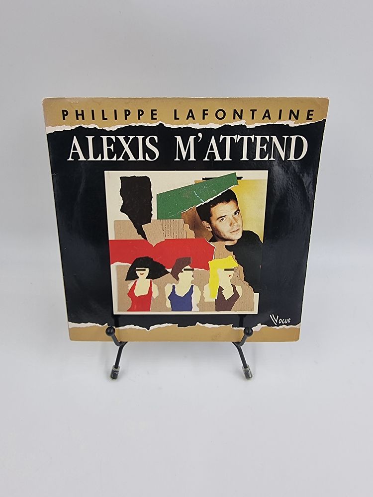Vinyle 45 tours Philippe Lafontaine : Alexis m'Attend 1 Vulbens (74)