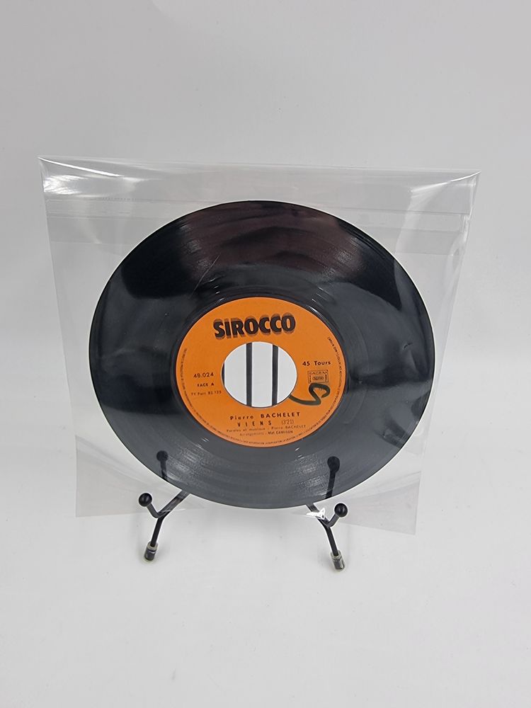 Vinyle 45 tours Pierre Bachelet : Viens / Jamais 2 sans 3 2 Vulbens (74)