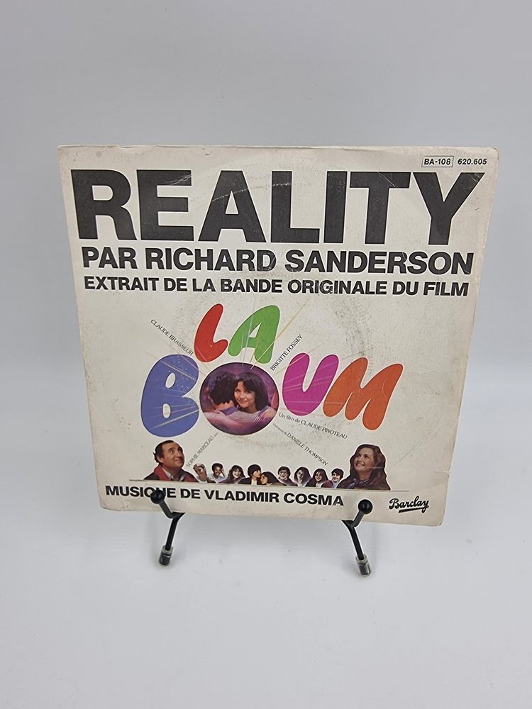 Vinyle 45 tours Reality par Richard Sanderson : La Boum 3 Vulbens (74)