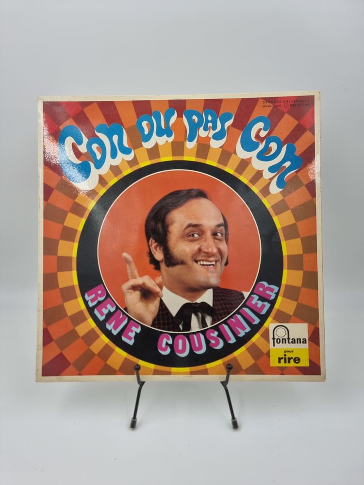 Vinyle 33 tours Con ou pas Con : Ren� Cousinier 5 Vulbens (74)