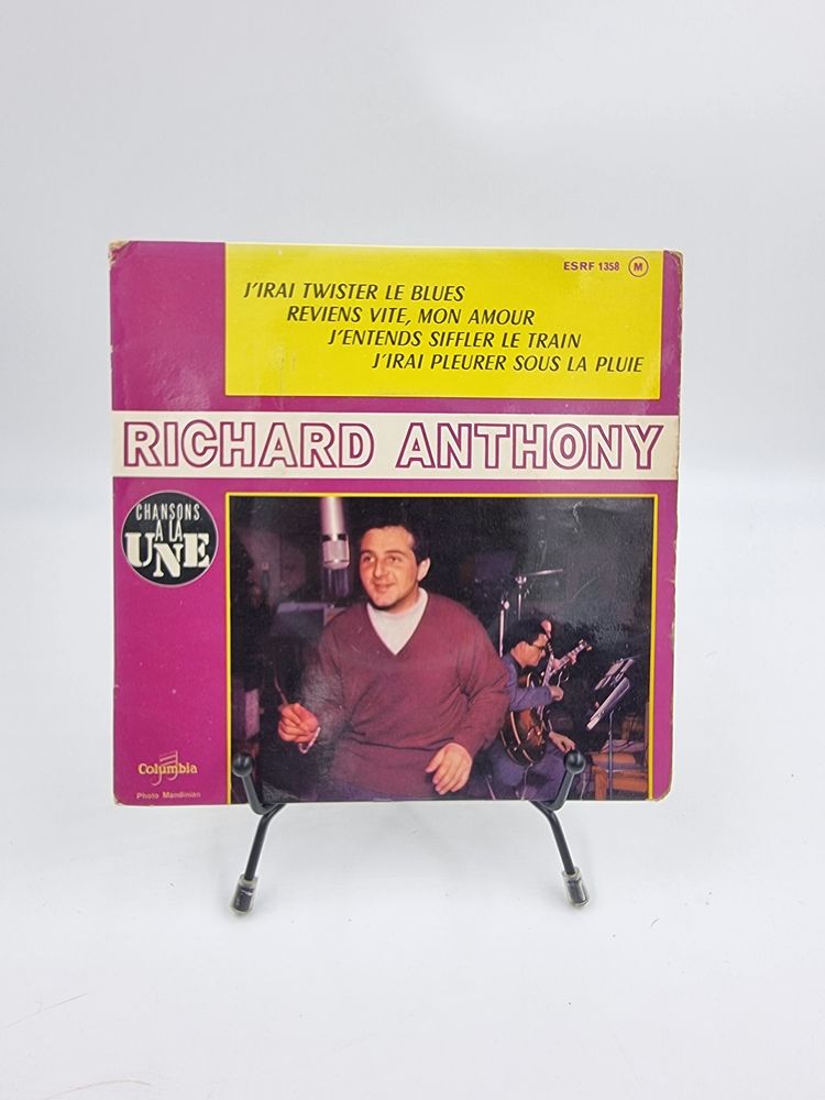 Vinyle 45 tours Richard Anthony : J'irai Twister le Blues... 1 Vulbens (74)