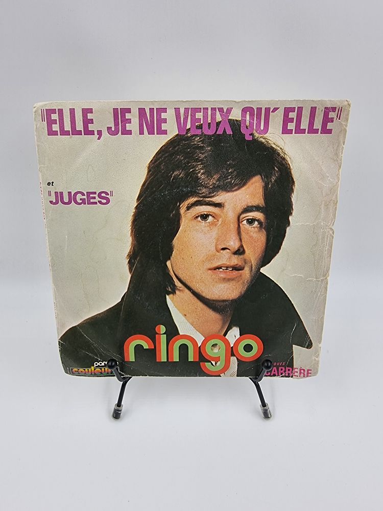 Vinyle 45 tours Ringo : Elle, Je ne Veux qu'Elle / Juges 1 Vulbens (74)