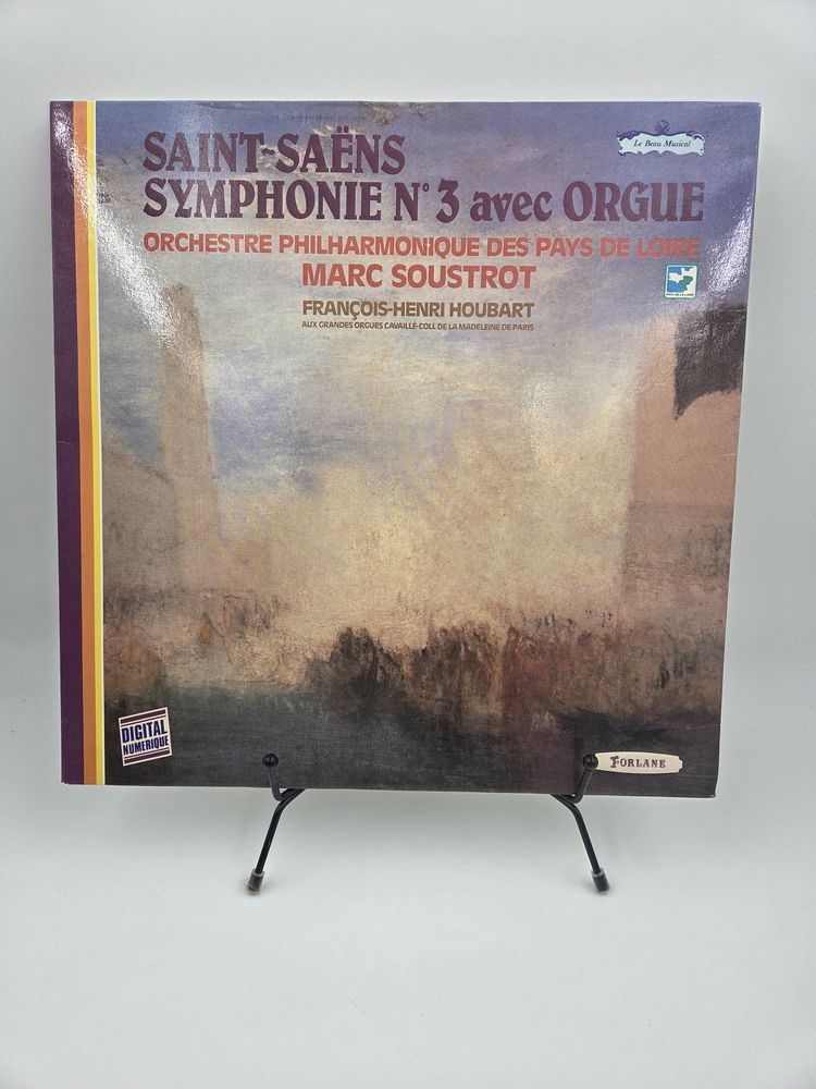 Vinyle 33 tours Saint-Sa�ns : Symphonie N�3 avec Orgue 12 Vulbens (74)