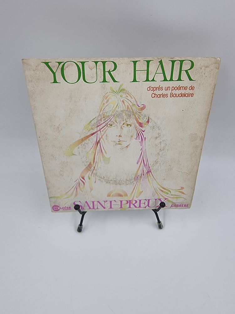 Vinyle 45 tours Saint-Preux : Your Hair (D'apr�s un Po�me..) 1 Vulbens (74)
