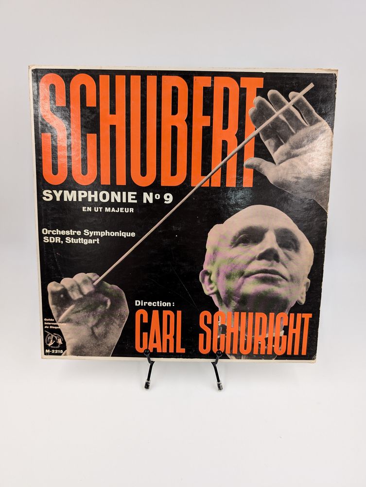 Vinyle 33 tours Schubert Symphonie N� 9 (Direction : Carl..) 2 Vulbens (74)