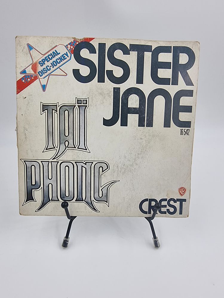 Vinyle 45 tours Sister Jane : Ta� Phong (Crest) 2 Vulbens (74)
