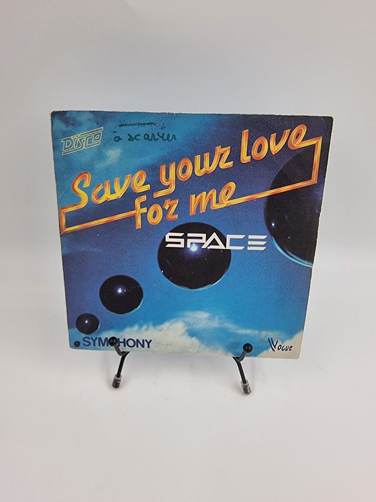 Vinyle 45 tours Space : Save Your Love for Me avec fourreau 2 Vulbens (74)