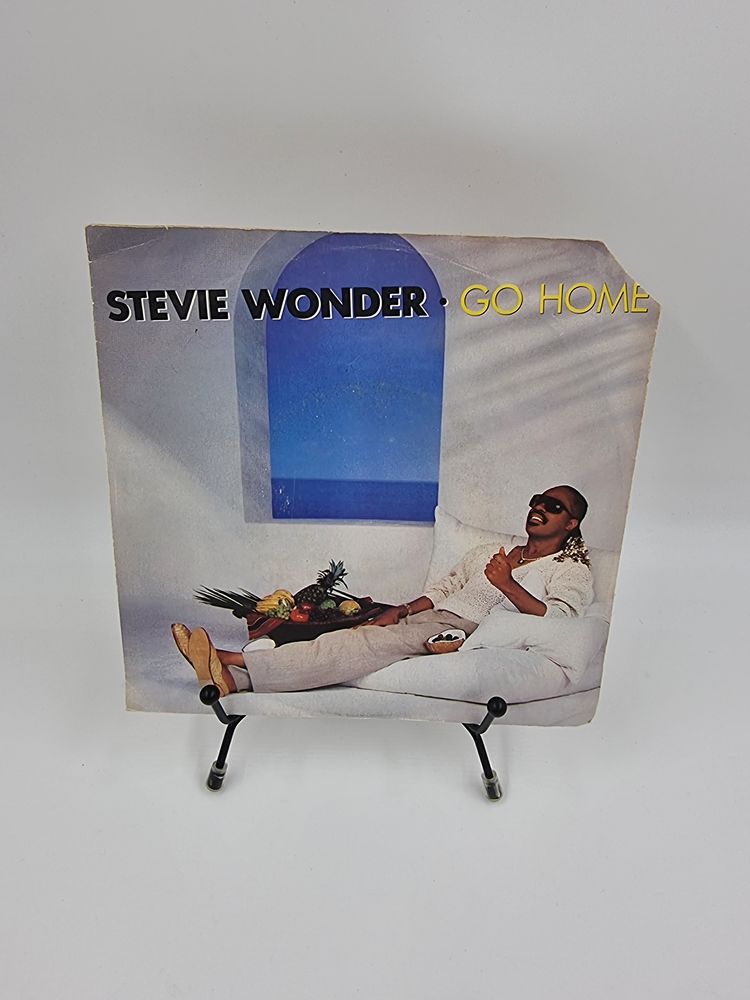 Vinyle 45 tours Stevie Wonder : Go Home avec fourreau	 5 Vulbens (74)