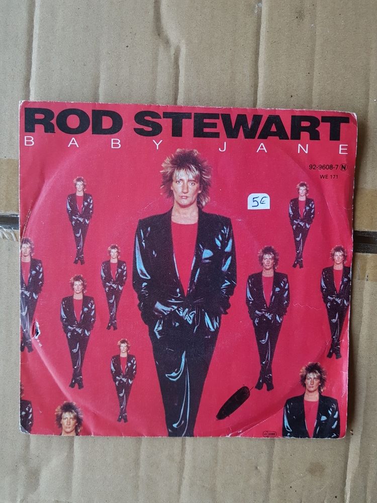Vinyle 45t tours rod stewart 5 Rethel (08)