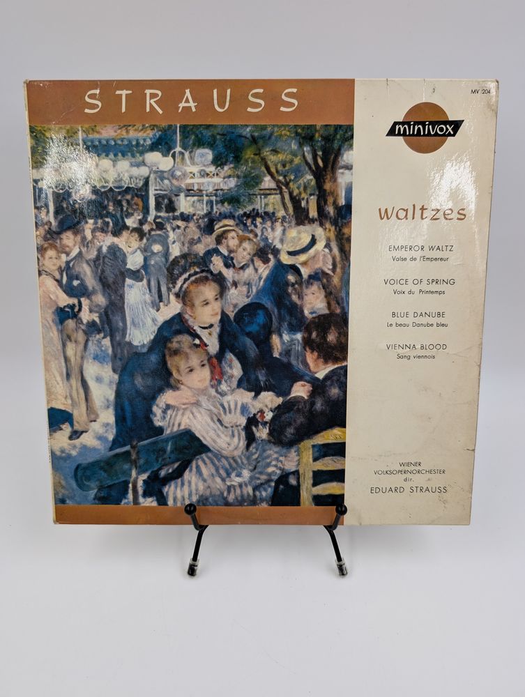 Vinyle 33 tours Strauss : Waltzes (Emperor Waltz...) 5 Vulbens (74)
