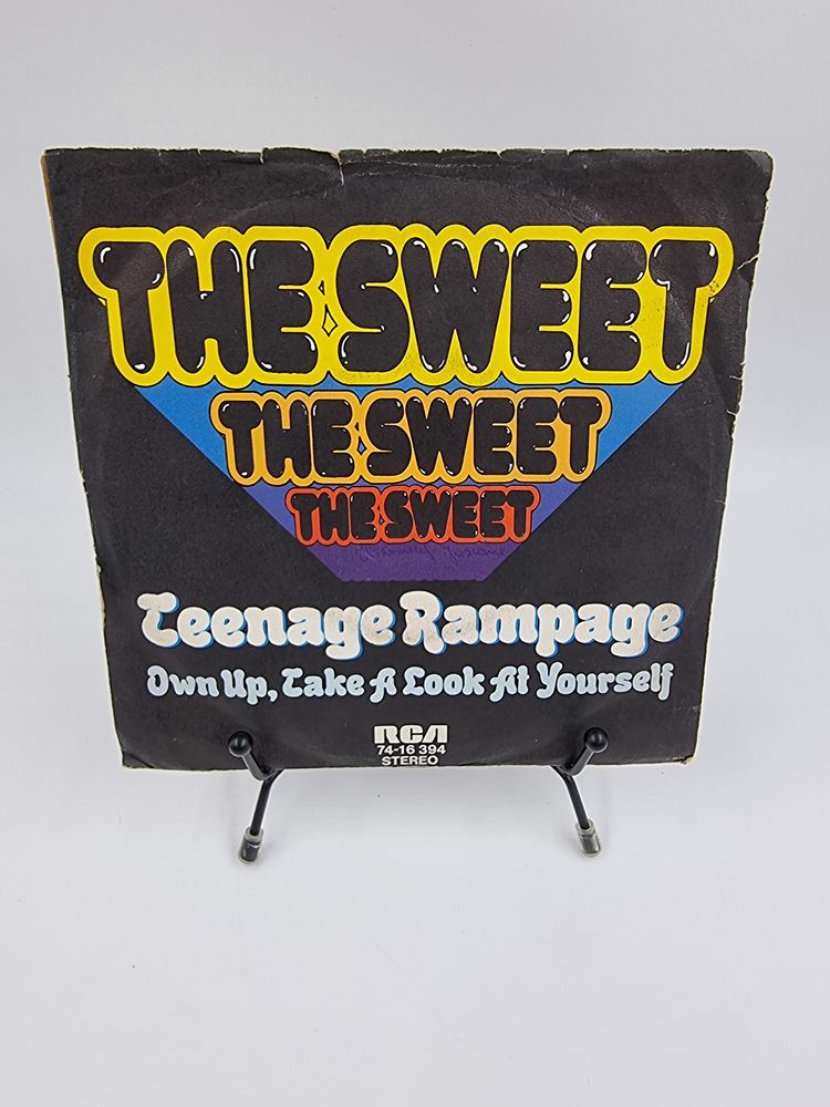 Vinyle 45 tours The Sweet : Teenage Rampage (Down Up...) 3 Vulbens (74)