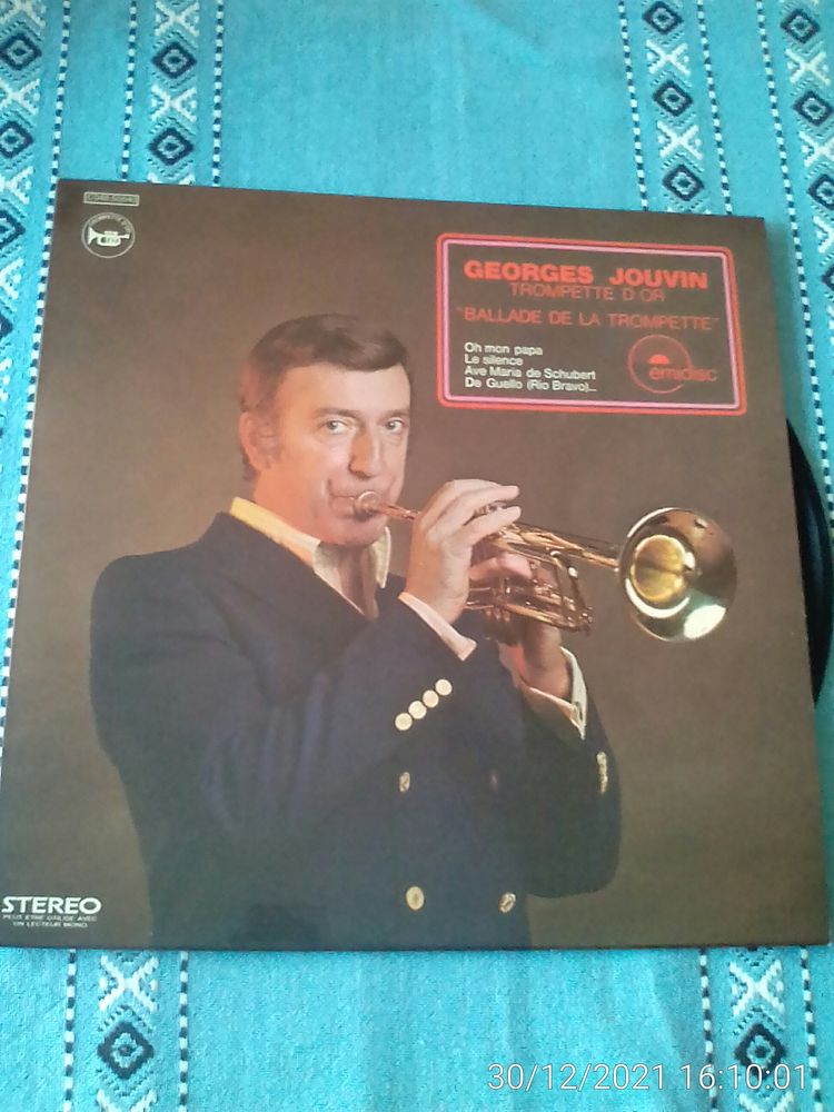 Vinyle 33T TROMPETTE D'OR ? GEORGES JOUVIN 15 Cachan (94)