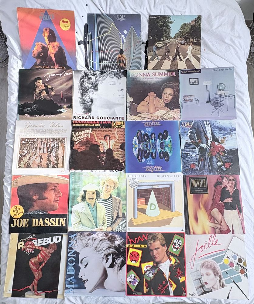 lot de 55 vinyle 180 Saint-Jean-de-Monts (85)