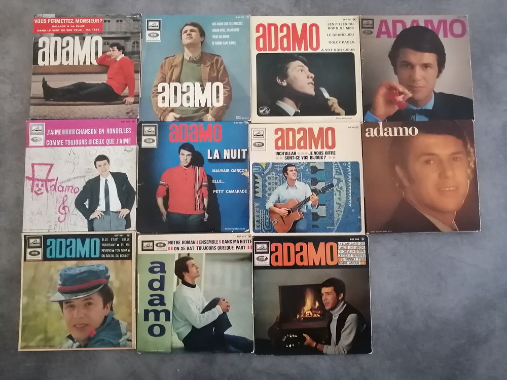 Vinyles 45 T Adamo 25 Tours (37)