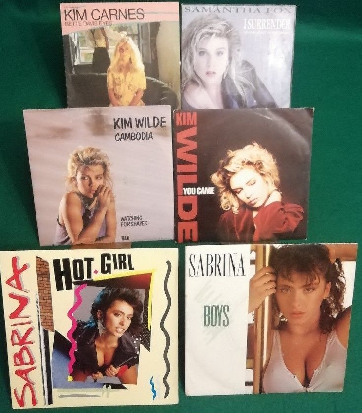 6 vinyles chanteuses anglo-saxonnes p�riode 70-80. 10 Les Herbiers (85)