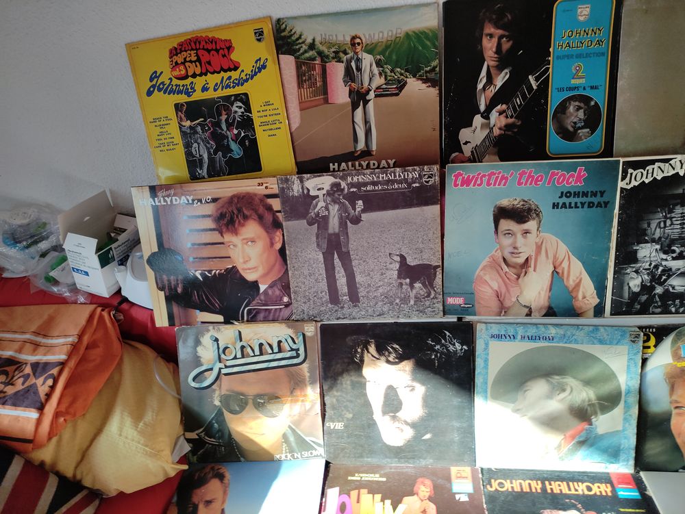 Vinyles 33t Johnny hallyday 165 Six-Fours-les-Plages (83)