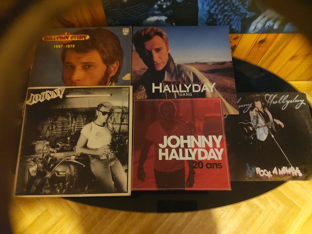 29 vinyles 33 t de JOHNNY HALLYDAY 200 Sancoins (18)