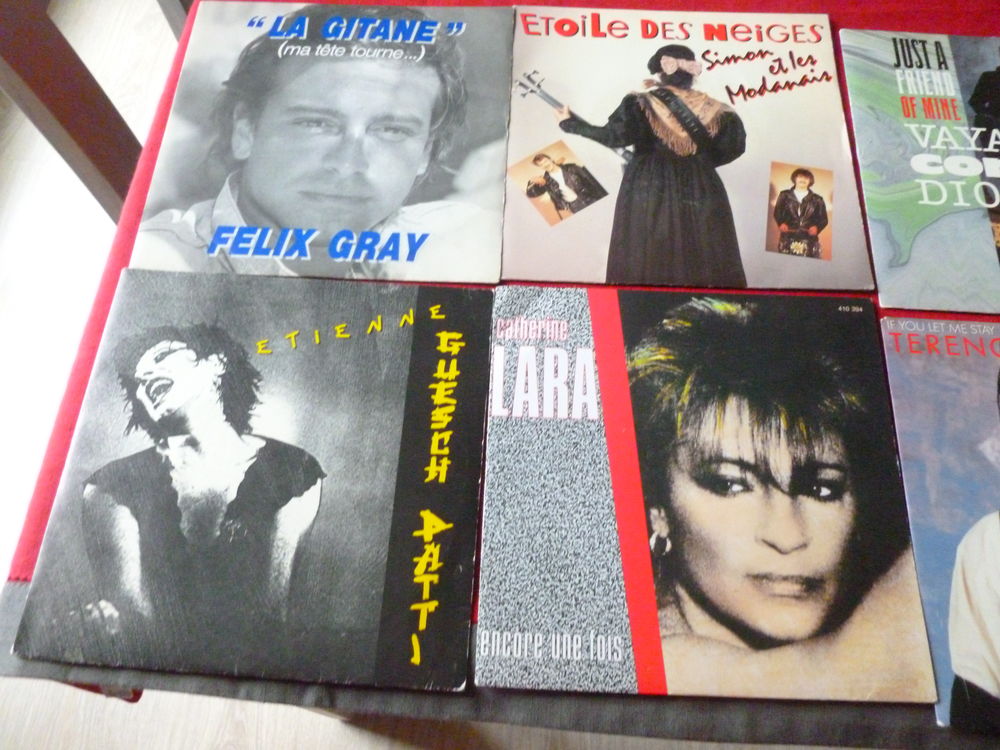  Vinyles 45 tours 1987 x 8 8 Thiais (94)