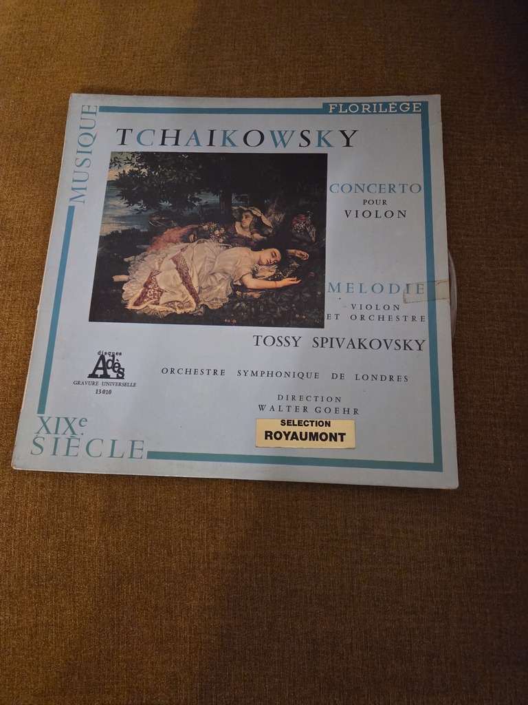 VINYLES 33 TOURS TCHAIKOWSKY - VERDI - VIVALDI 11 Aix-en-Provence (13)