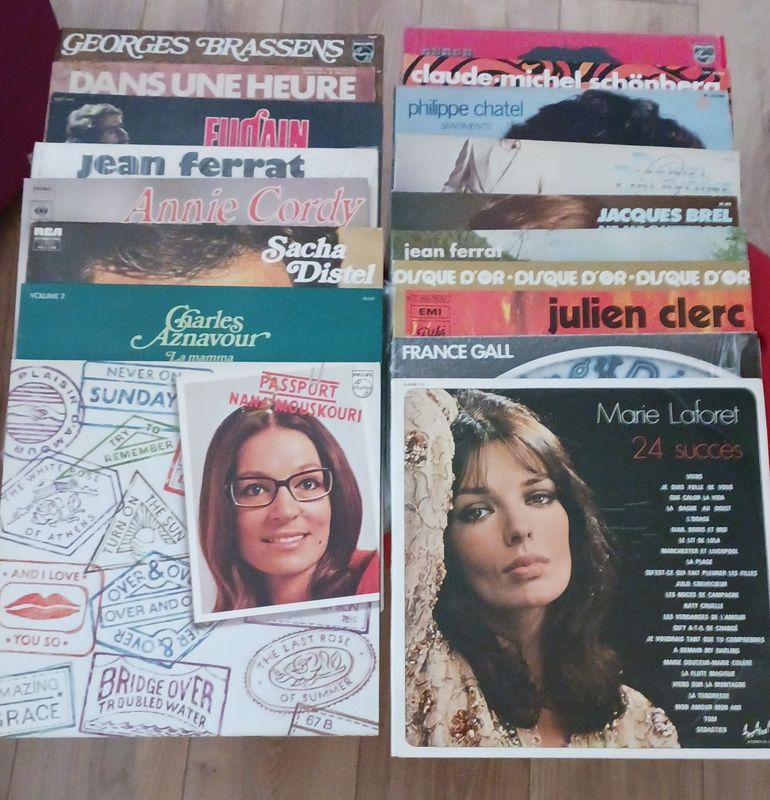 Vinyles 33 tours vari�t�s fran�aises 4 Dijon (21)