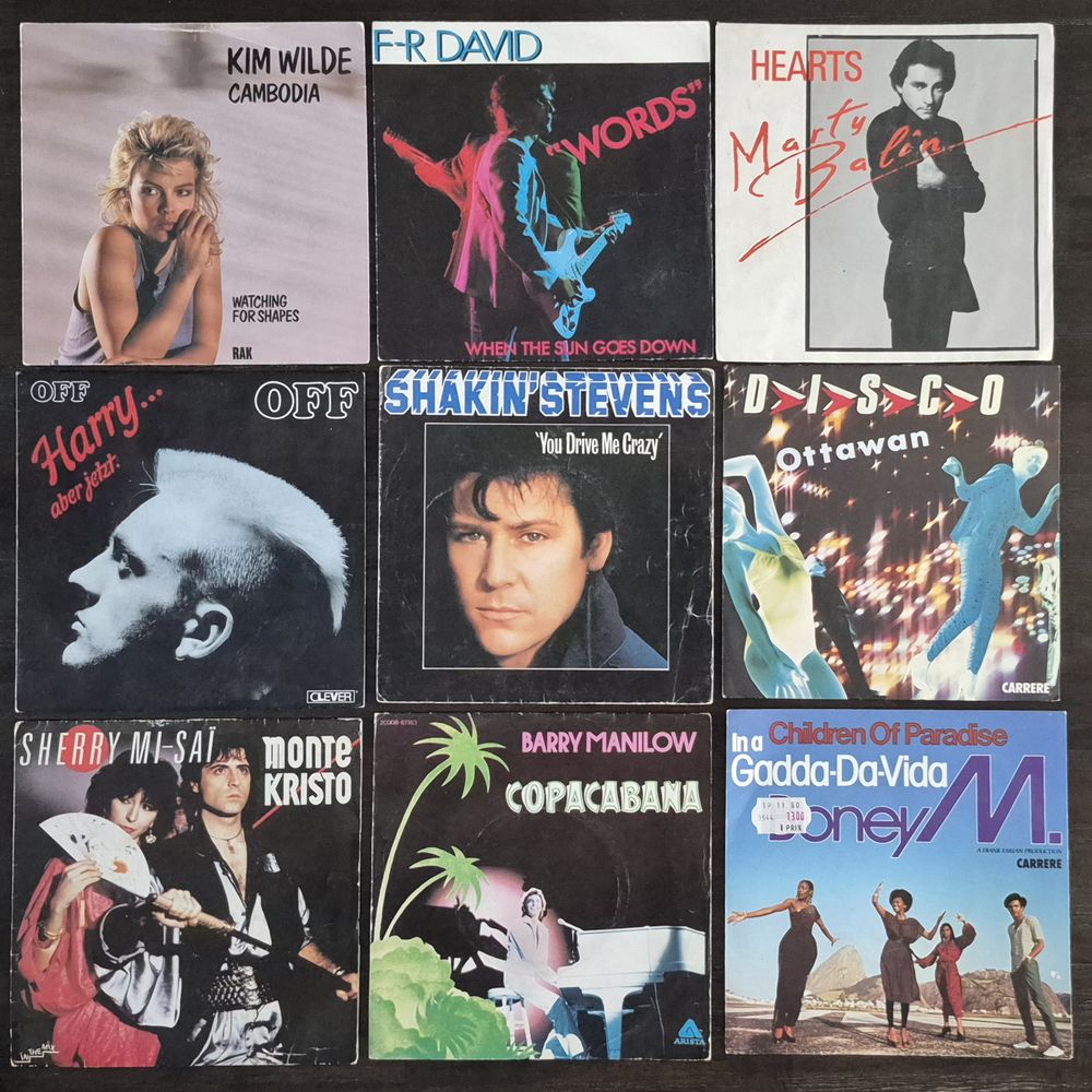 Vinyles 45t vari�t� diverses 1 Vand�uvre-l�s-Nancy (54)