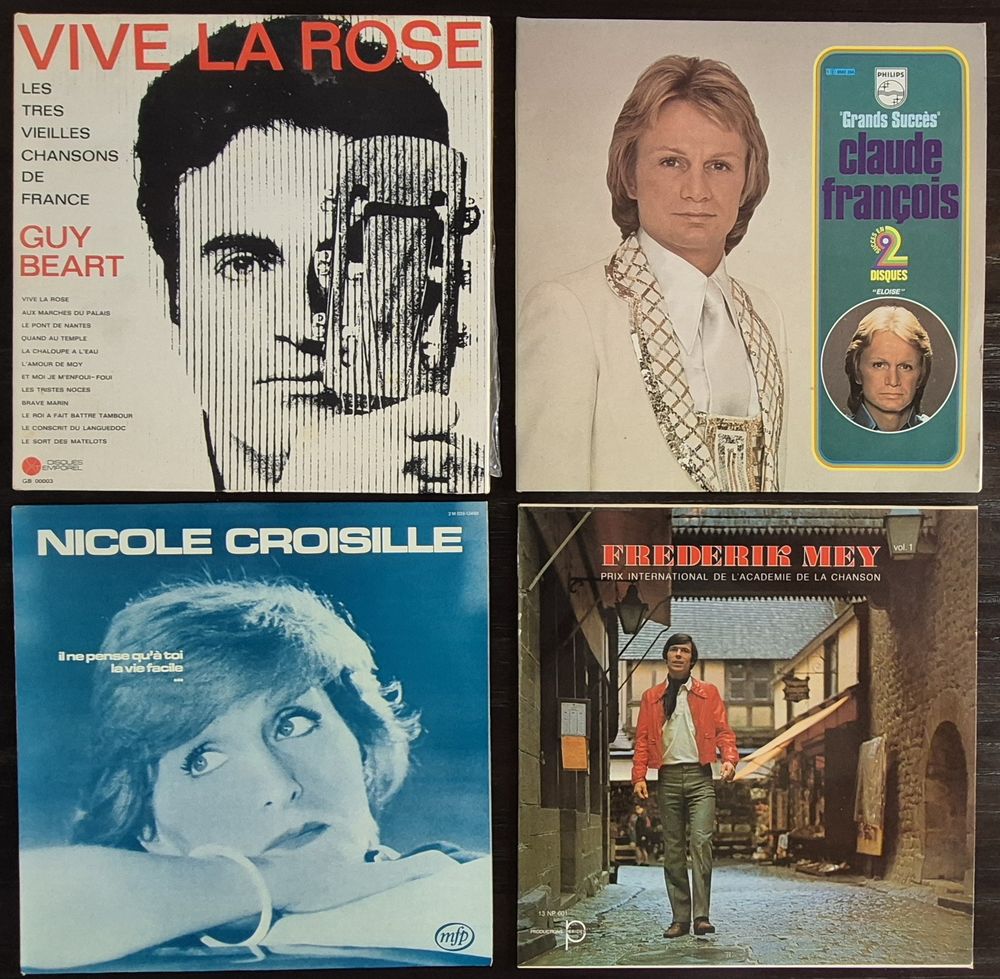 Vinyles 33t vari�t� fran�aise 3 Vand�uvre-l�s-Nancy (54)