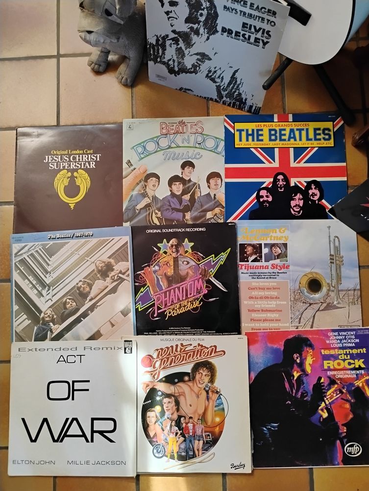 lot de vinyles 33T/vari�t�s �trang�res 35 Capvern (65)