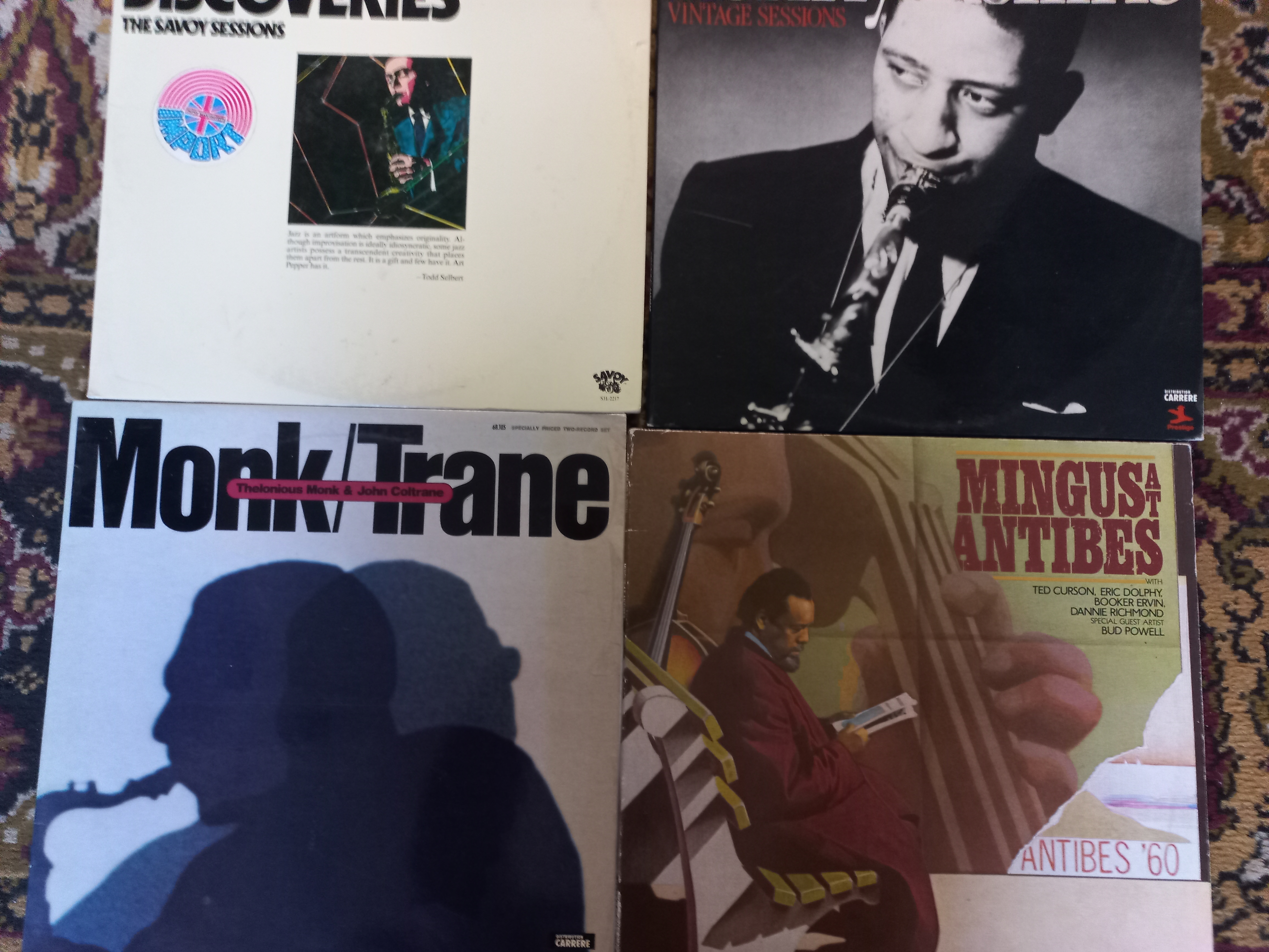 50 Vinyls Jazz Vintage ou �  l'unit� 500 Saint-Amour (39)