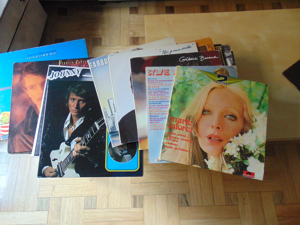Lot de vinyls 33 tours vari�t� fran�aise vintage 0 Nice (06)