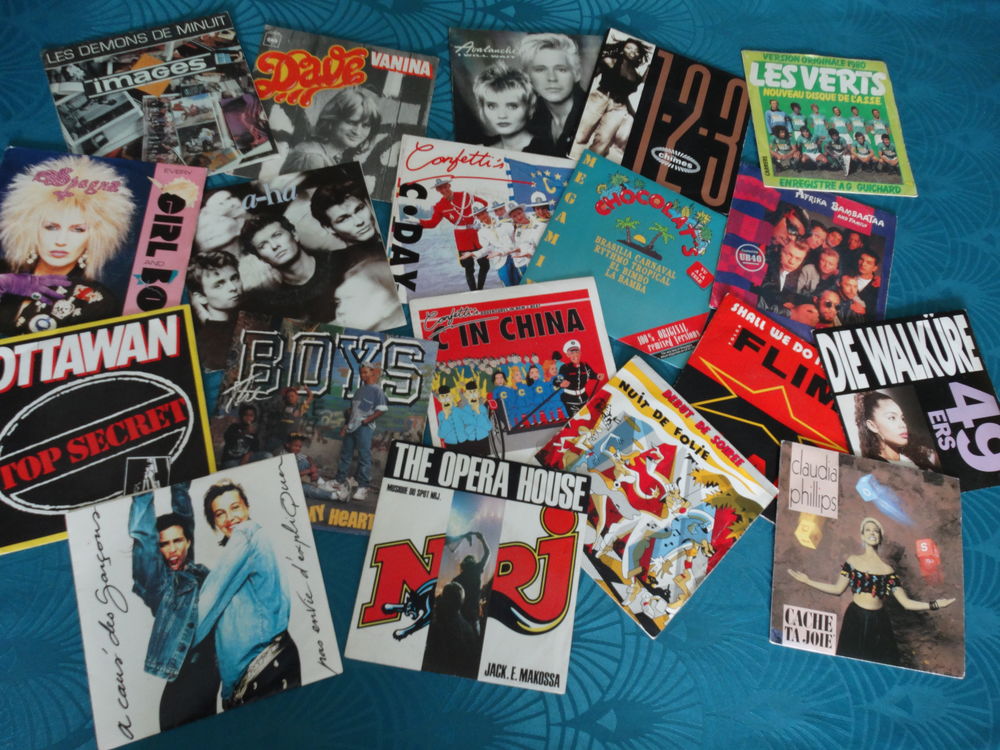 Vinyls 45 tours 125 Montestruc-sur-Gers (32)