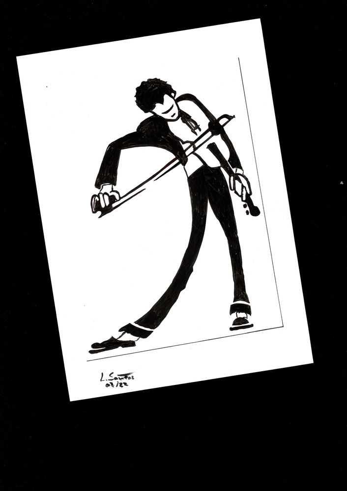 Violon: A4 Peinture Moderniste D�corative 5 Portugal