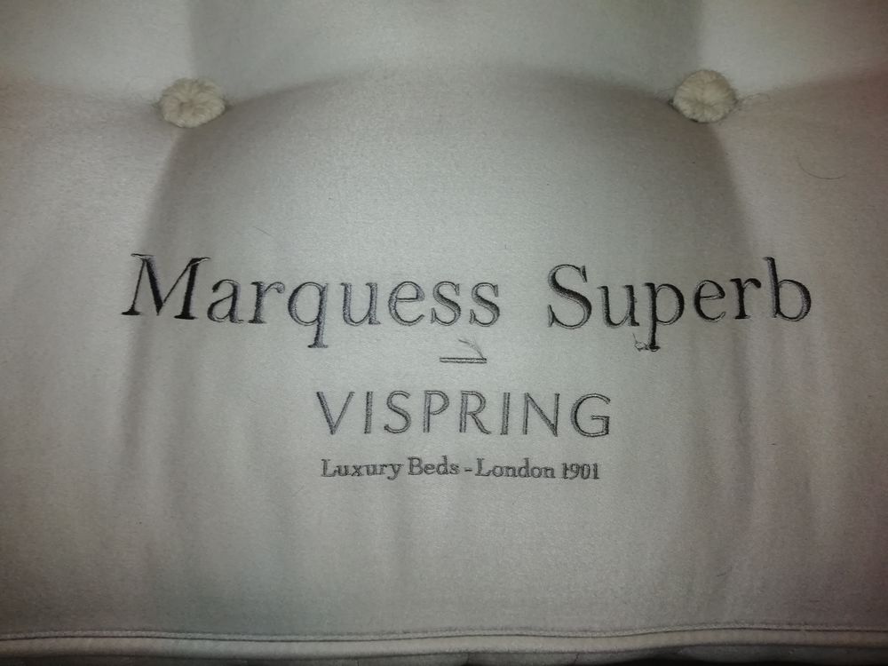 Lit Vispring Marquess Superb bleu nuit satin 180x200 4500 Beausoleil (06)