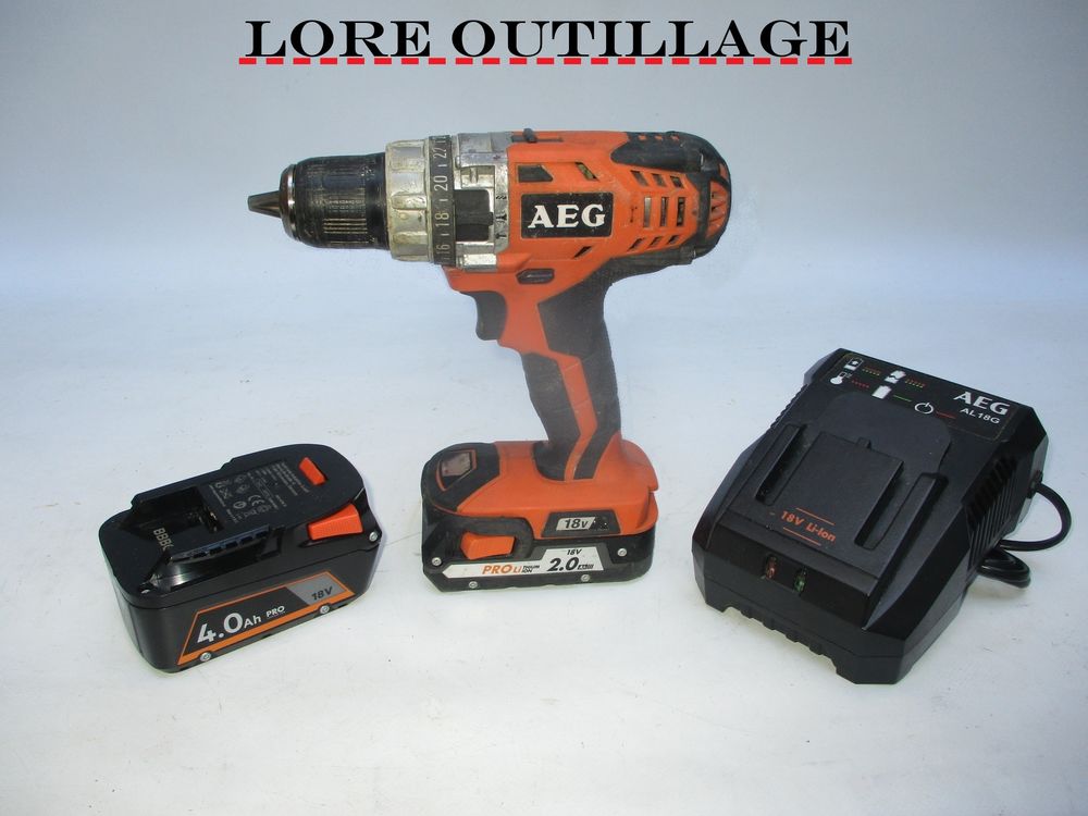 AEG BSB 18C - Visseuse / Perceuse � percussion 160 Cagnes-sur-Mer (06)