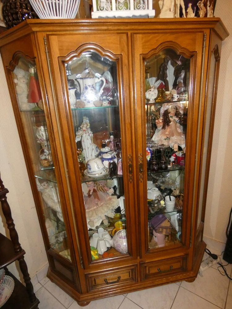 vitrine 2portes chene 400 Langueux (22)