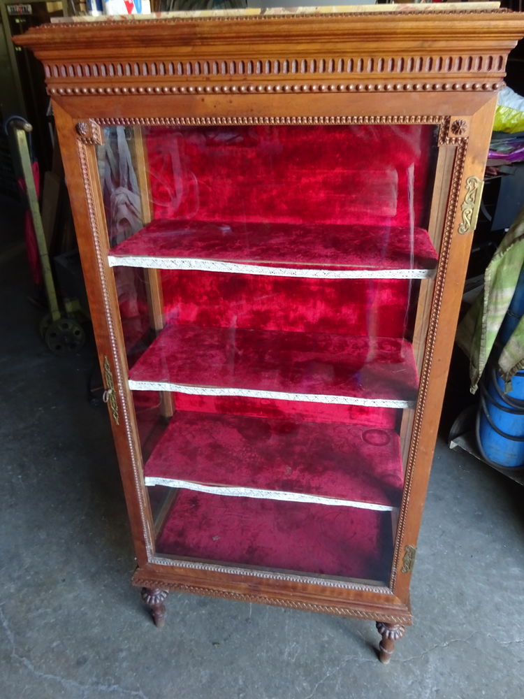vitrine ancienne en cerisier 150 Baffie (63)