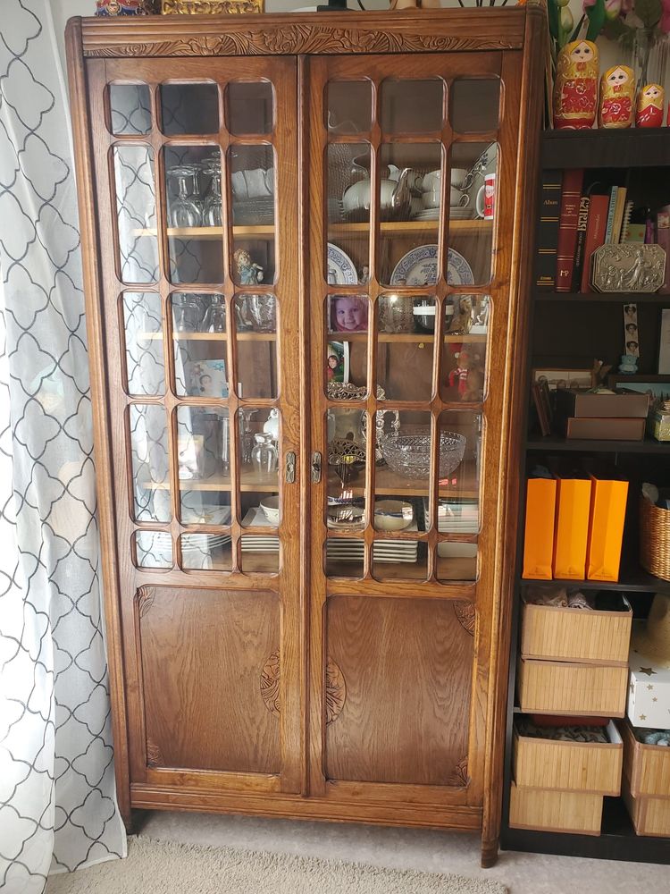 Vitrine en bois v�ritable 200 Pau (64)