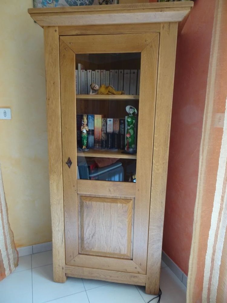 Vitrine en ch�ne clair 200 Saint-Brevin-les-Pins (44)