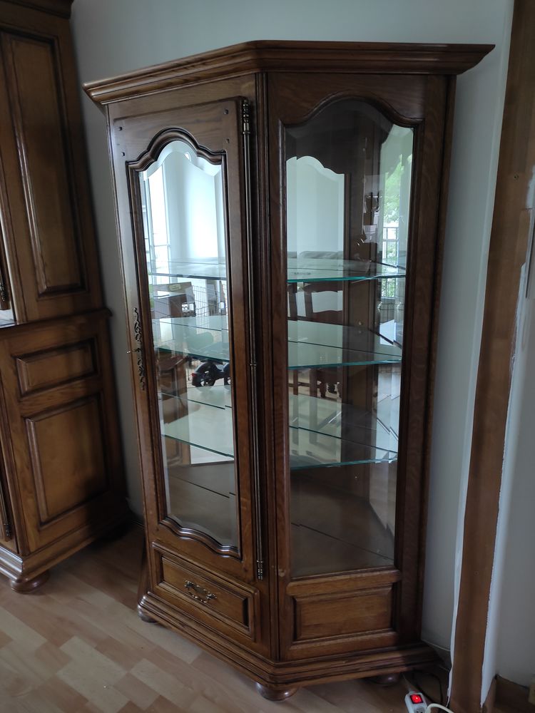 Vitrine ch�ne massif 50 Taverny (95)