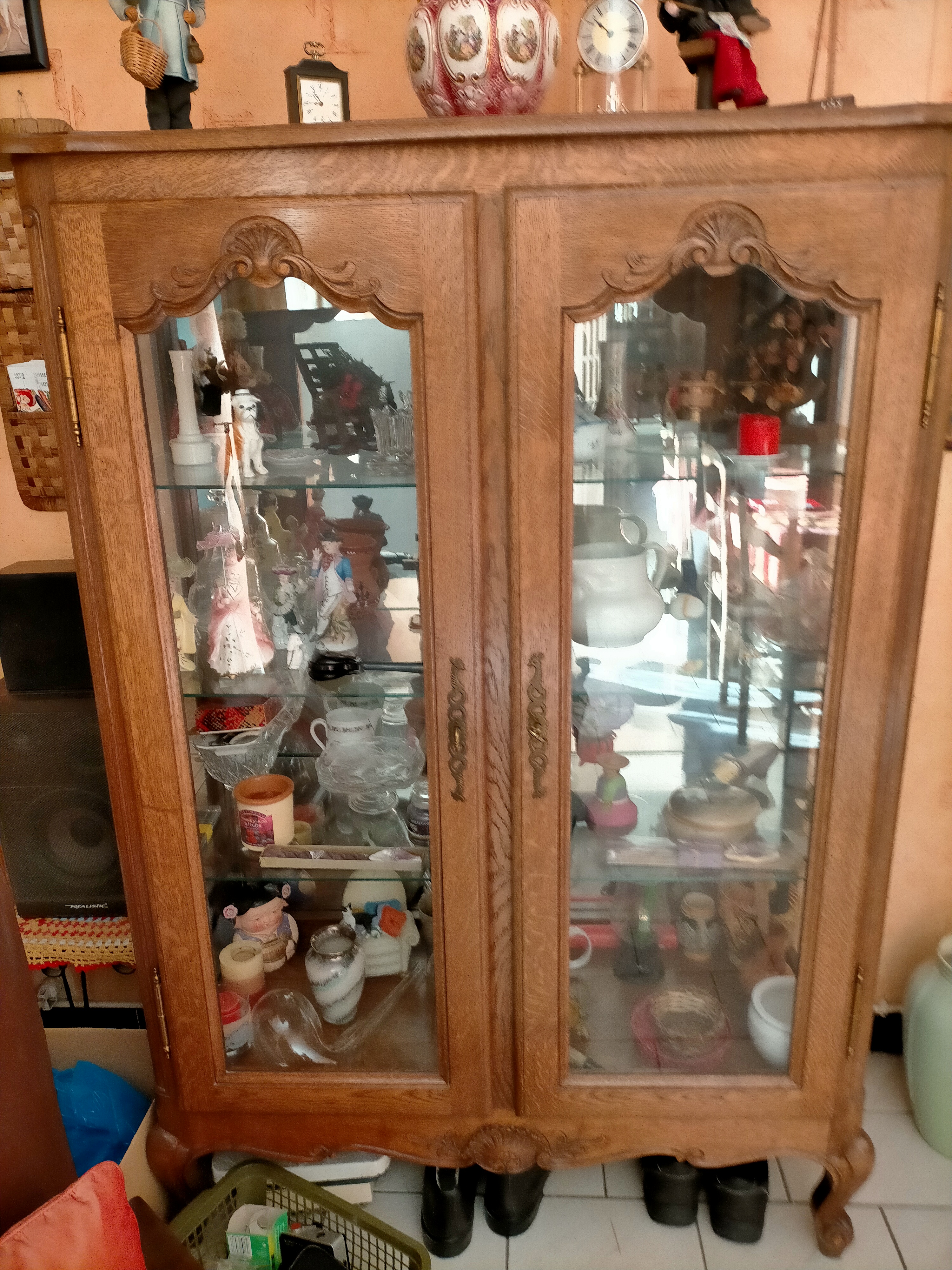 VITRINE EN CHENE MASSIF 150 Auby (59)