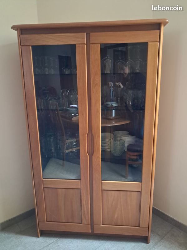 Vitrine en orme massif 280 Creil (60)